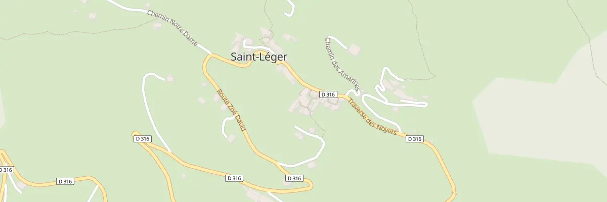 Plan du 5017 Le Village à Saint-Léger