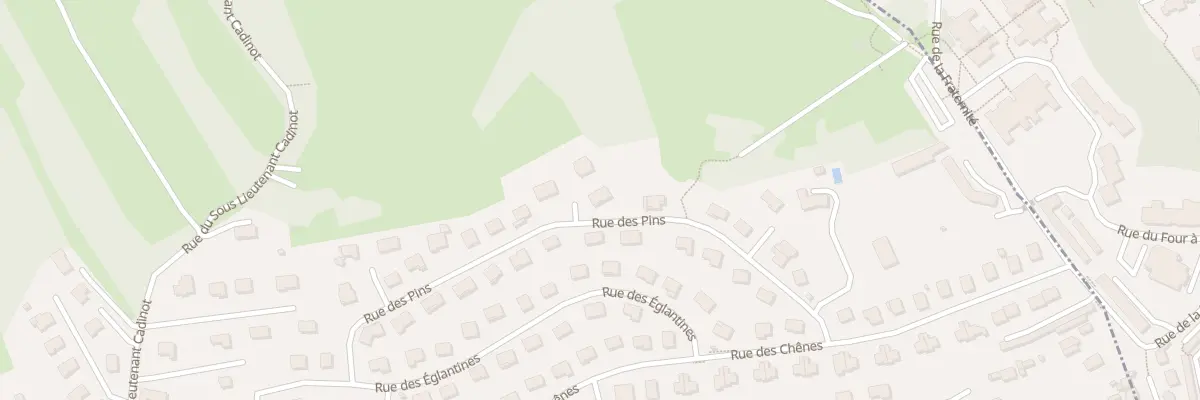 Plan du 22 Rue des Pins à Essert
