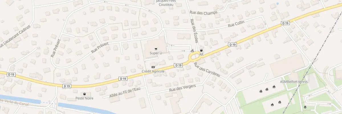 Plan du 84B Rue du Gal de Gaulle à Essert