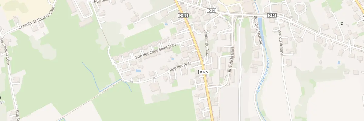 Plan du 36 Fg de Belfort à Giromagny