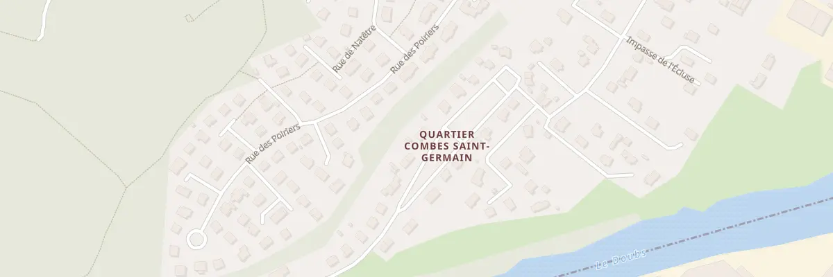 Plan du 18 Pl des Combes St Germain à Valentigney