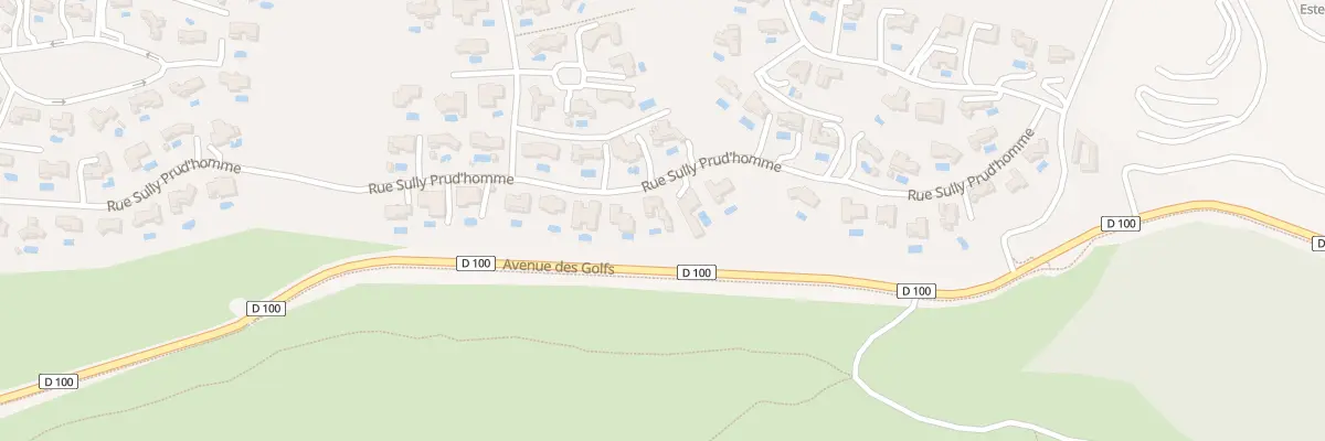 Plan du 640 Rue Sully Prudhomme à Saint-Raphaël