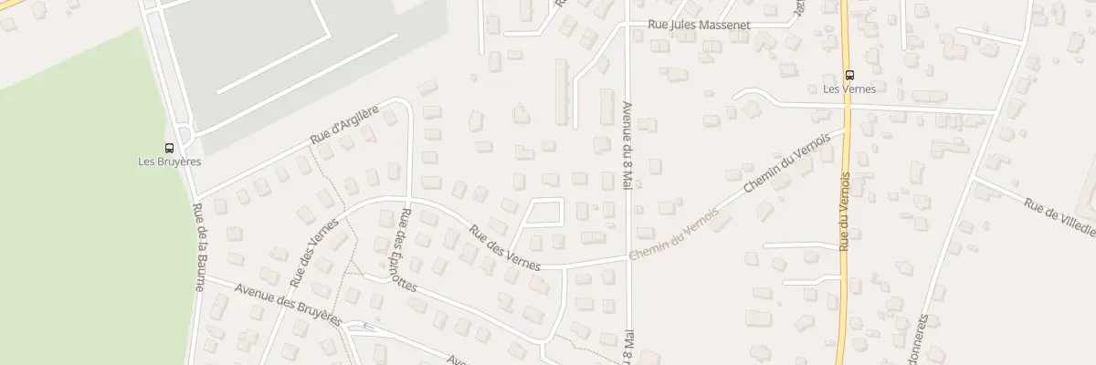 Plan du 16 Rue des Vernes à Valentigney