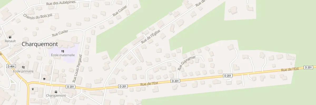 Plan du 16C Rue de l’Eglise à Charquemont