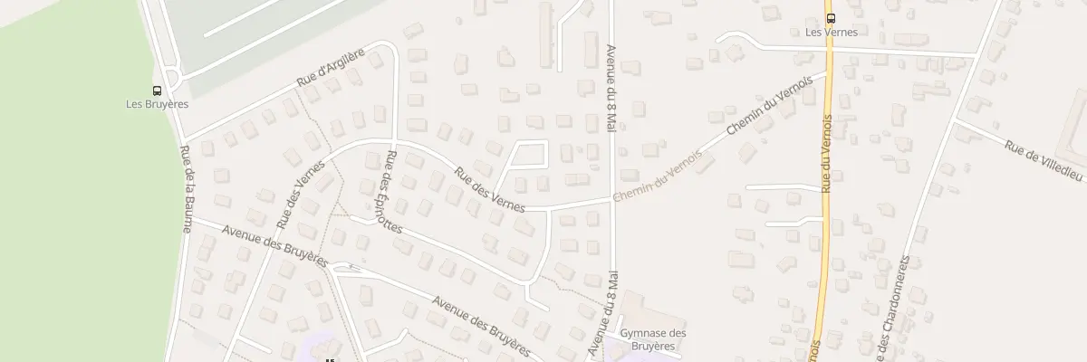 Plan du 6 Rue des Vernes à Valentigney