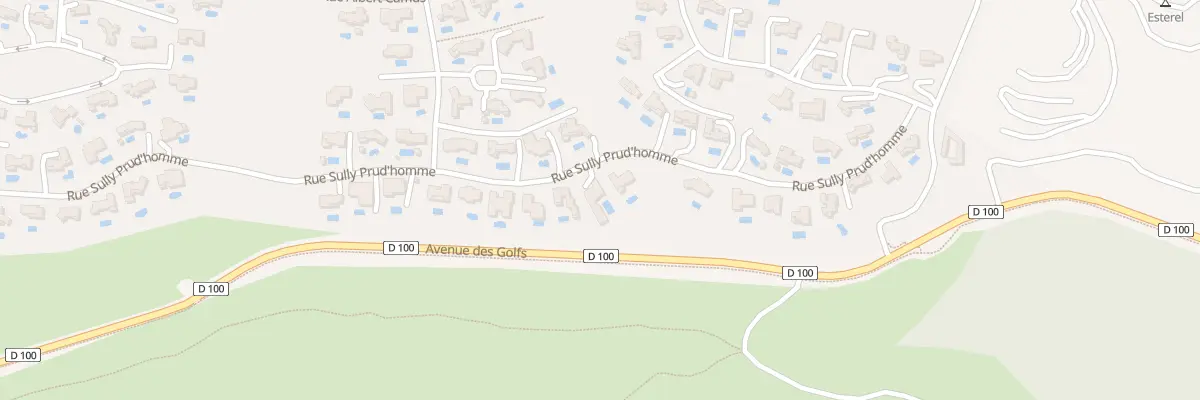 Plan du 660 Rue Sully Prudhomme à Saint-Raphaël