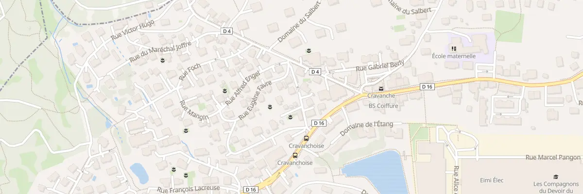 Plan du 2 Rue de la petite Brasserie à Cravanche