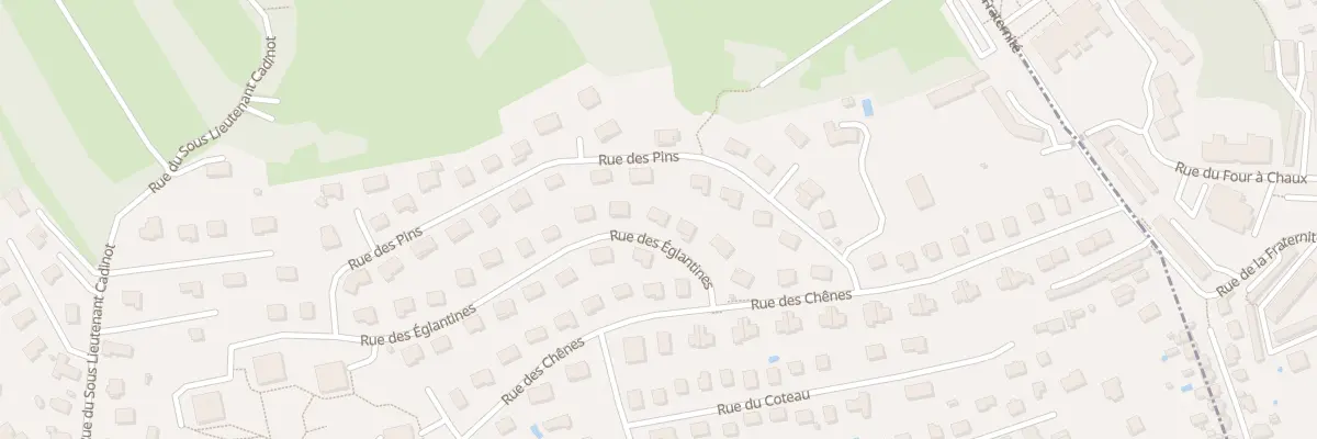 Plan du 6 Rue des Eglantines à Essert