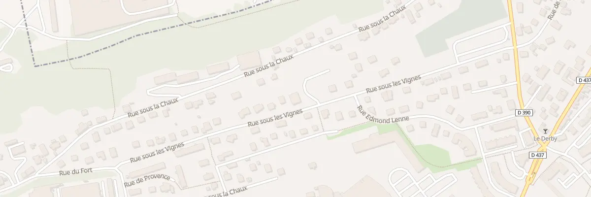 Plan du 29B Rue sous les Vignes à Sochaux