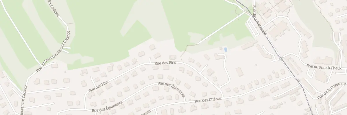 Plan du 20 Rue des Pins à Essert