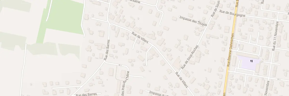 Plan du 35 Rue de Villers à Valentigney