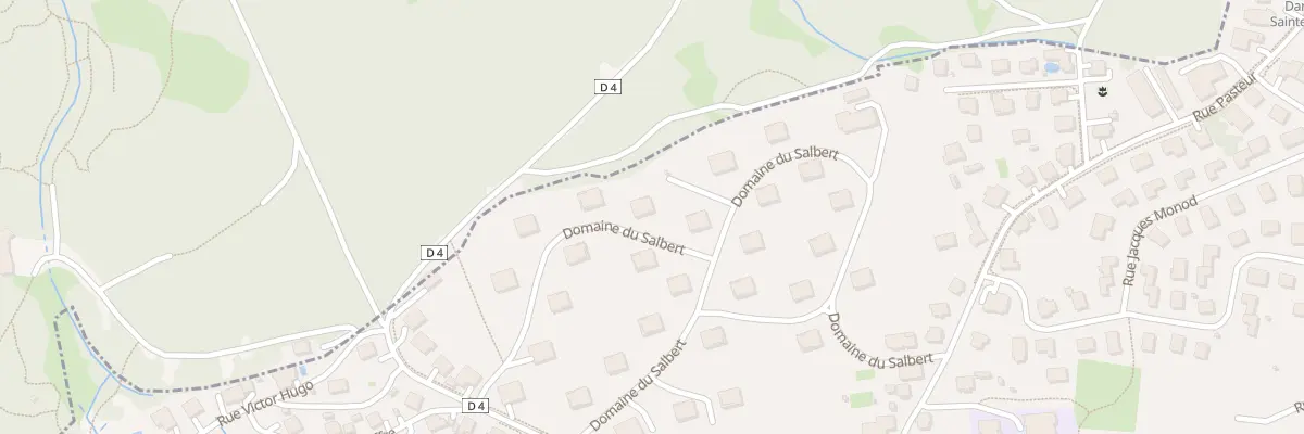 Plan du 12 Rue Domaine du Salbert à Cravanche
