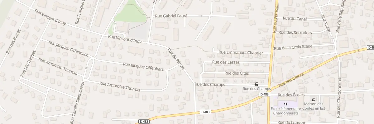 Plan du 9 Rue de Pezole à Valentigney