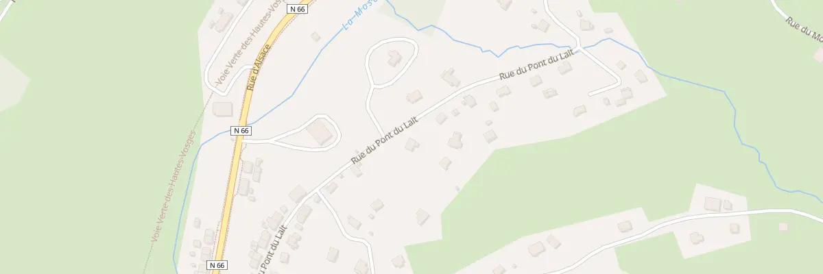 Plan du 10 Rue du Pont du Lait à Saint-Maurice-sur-Moselle