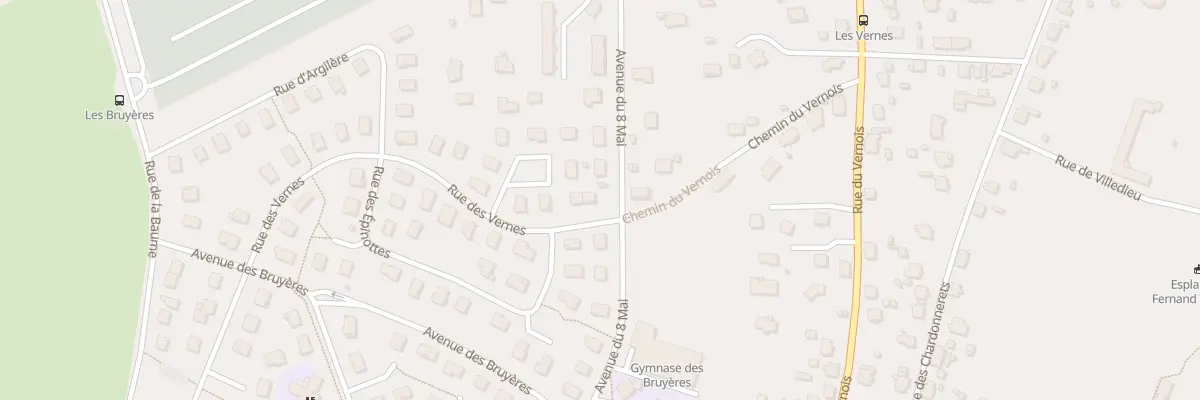 Plan du 2 Rue des Vernes à Valentigney