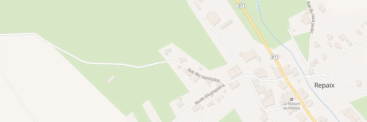 Plan du 4 Rue Rue des Harcholins à Repaix