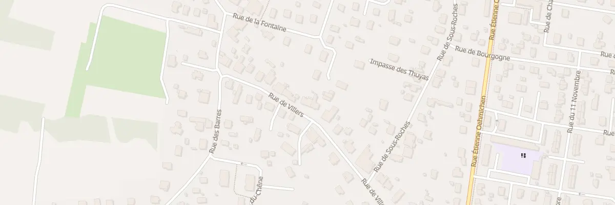 Plan du 40 Rue de Villers à Valentigney