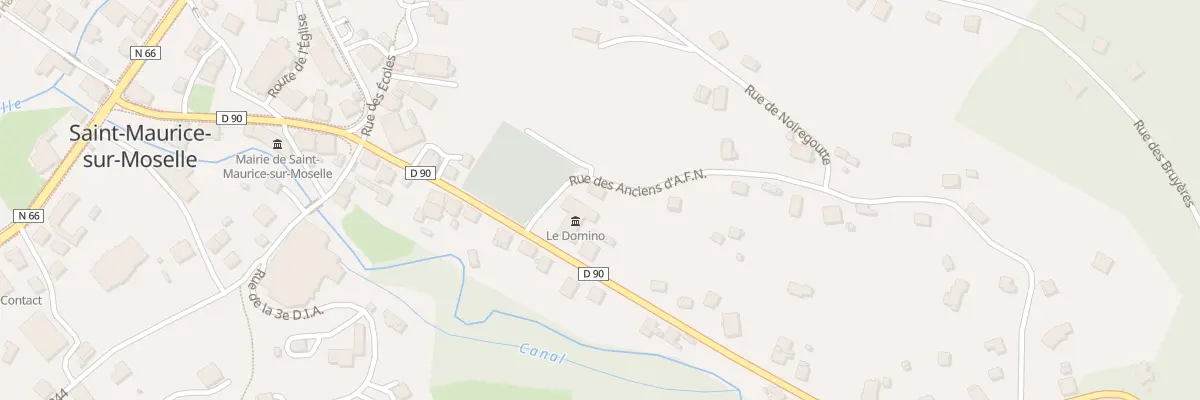 Plan du 4 Rue des Anciens d’AFN à Saint-Maurice-sur-Moselle