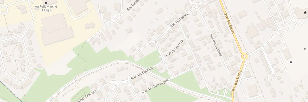 Plan du 48 Rue d’Echelotte à Exincourt