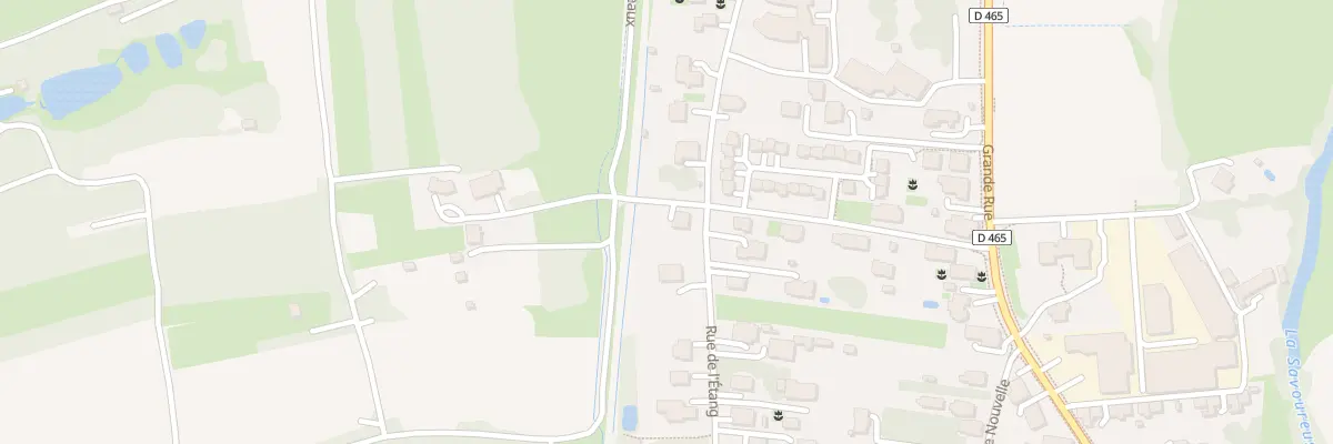 Plan du 3 Rue des Oiseaux à Chaux