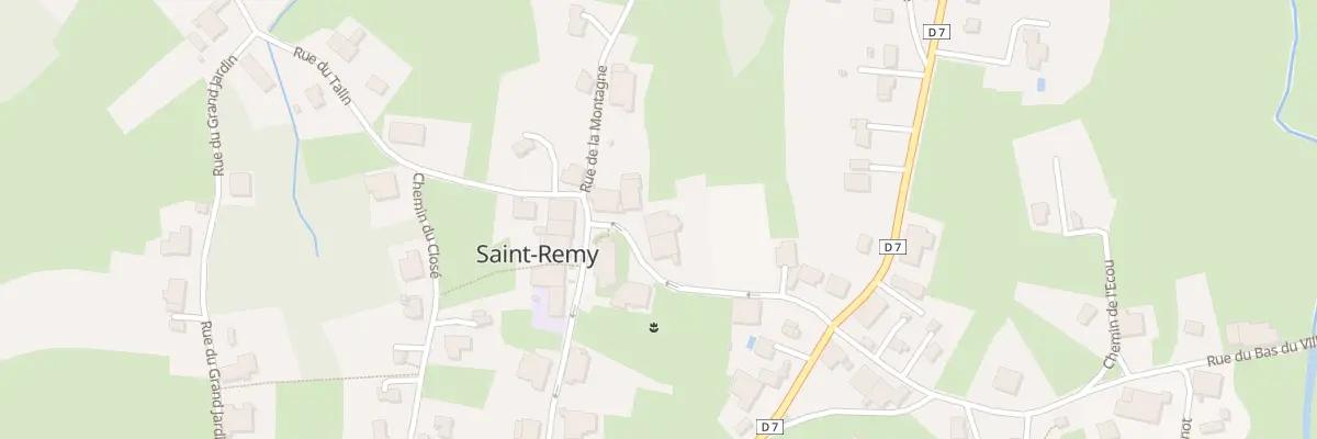 Plan du 172 Rue de l’Eglise à Saint-Remy