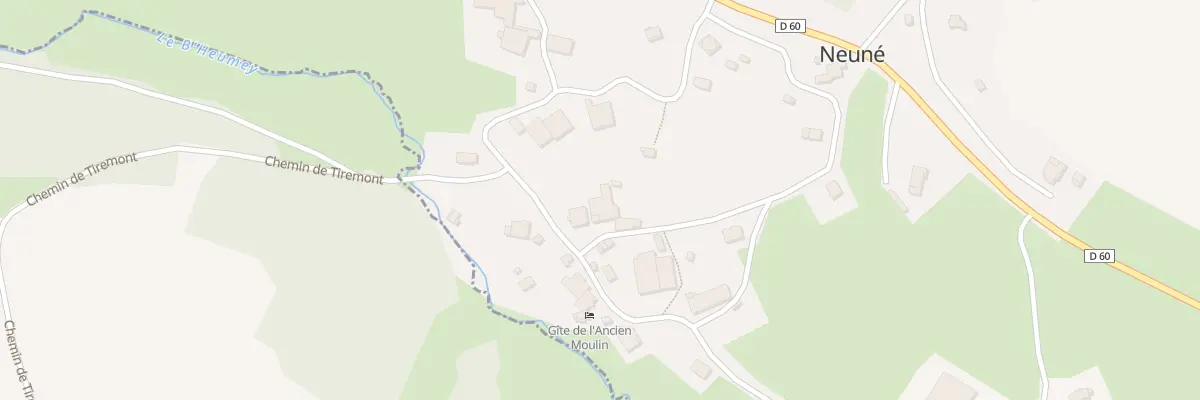 Plan du 18 Neune village à Vienville