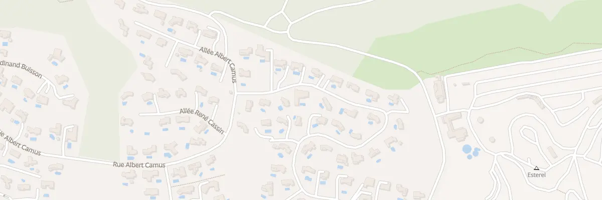 Plan du 820 Rue Albert Camus à Saint-Raphaël