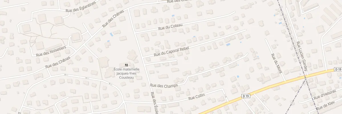 Plan du 5 Rue du Caporal Rebel à Essert