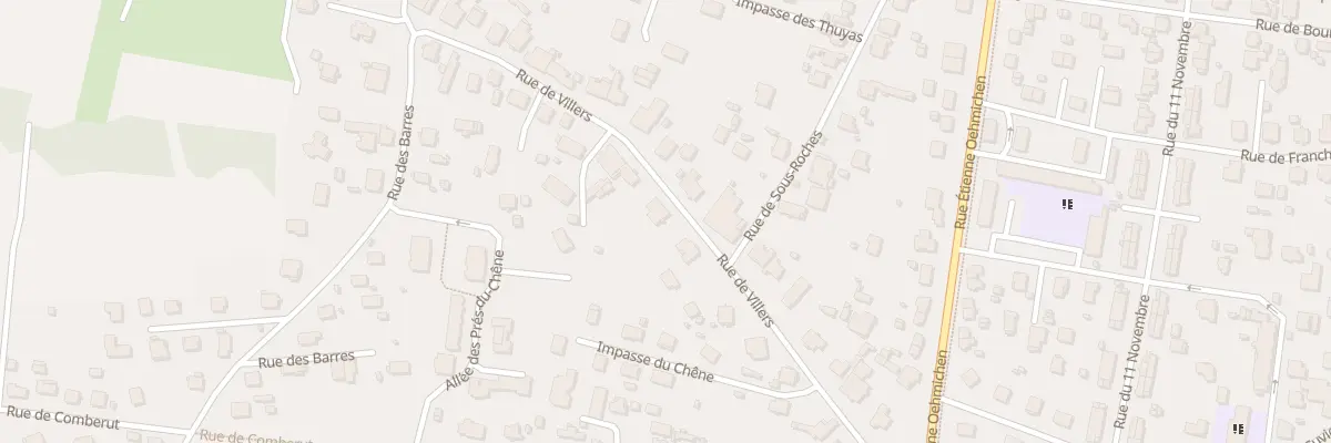 Plan du 29 Rue de Villers à Valentigney