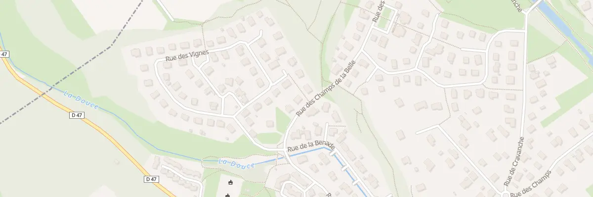Plan du 61 Rue des champs de la Belle à Bavilliers