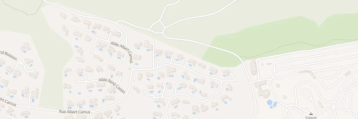 Plan du 871 Rue Albert Camus à Saint-Raphaël