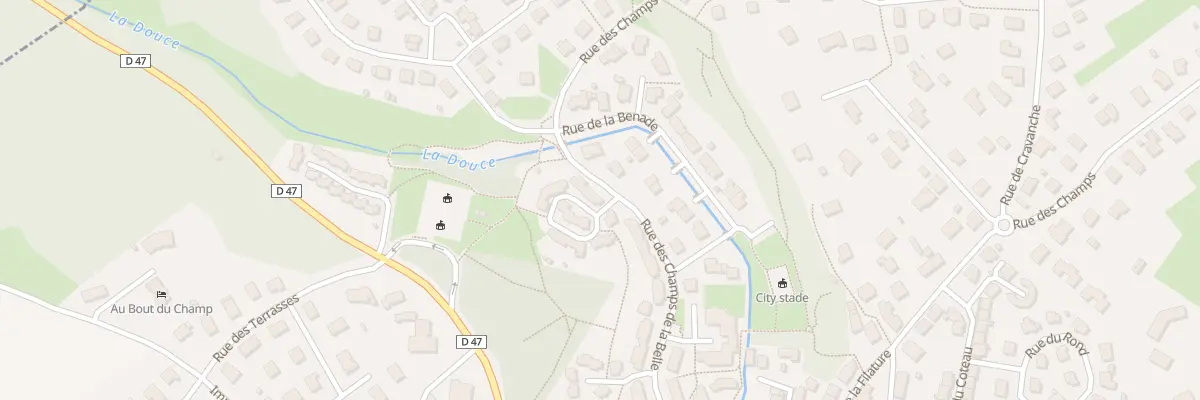 Plan du 49 Rue des champs de la Belle à Bavilliers