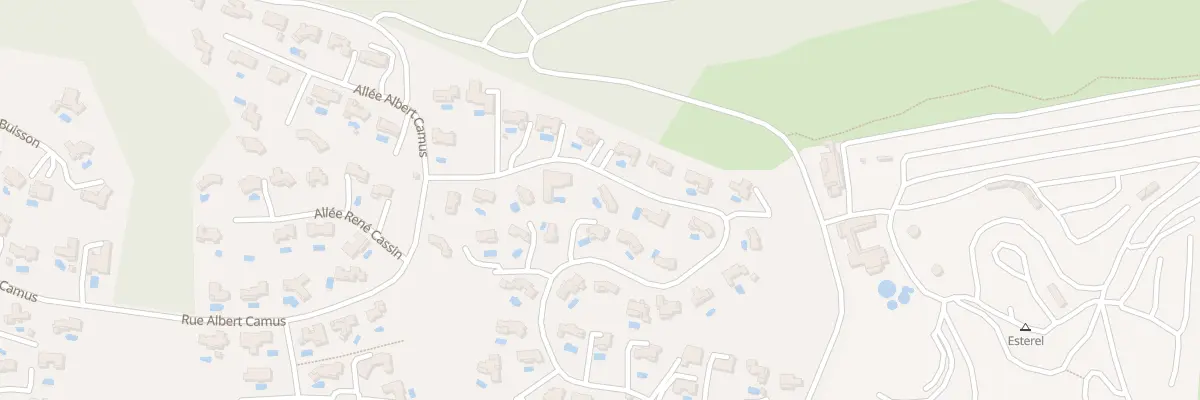 Plan du 874 Rue Albert Camus à Saint-Raphaël