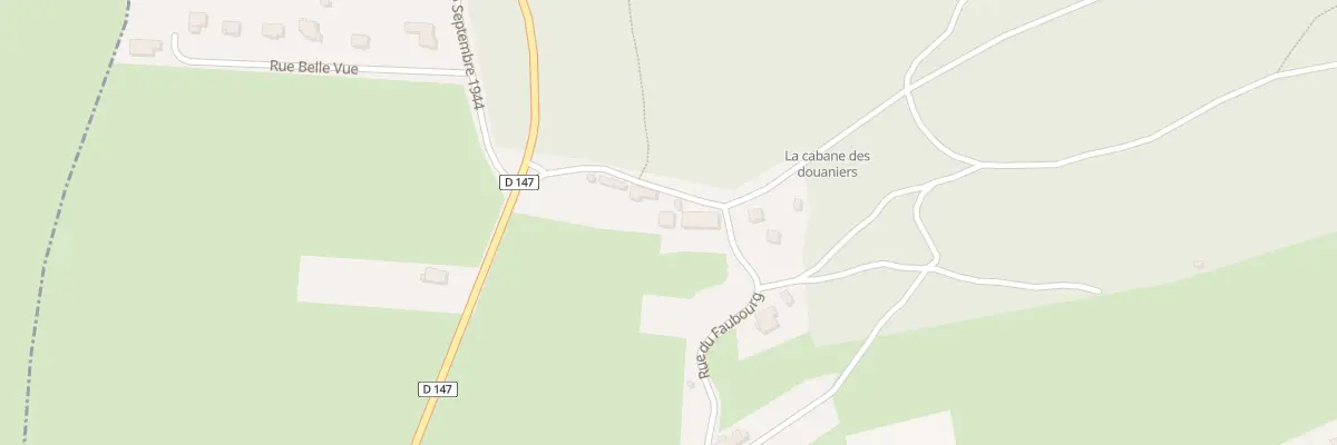 Plan du 4 Rue du Faubourg à Chamesol