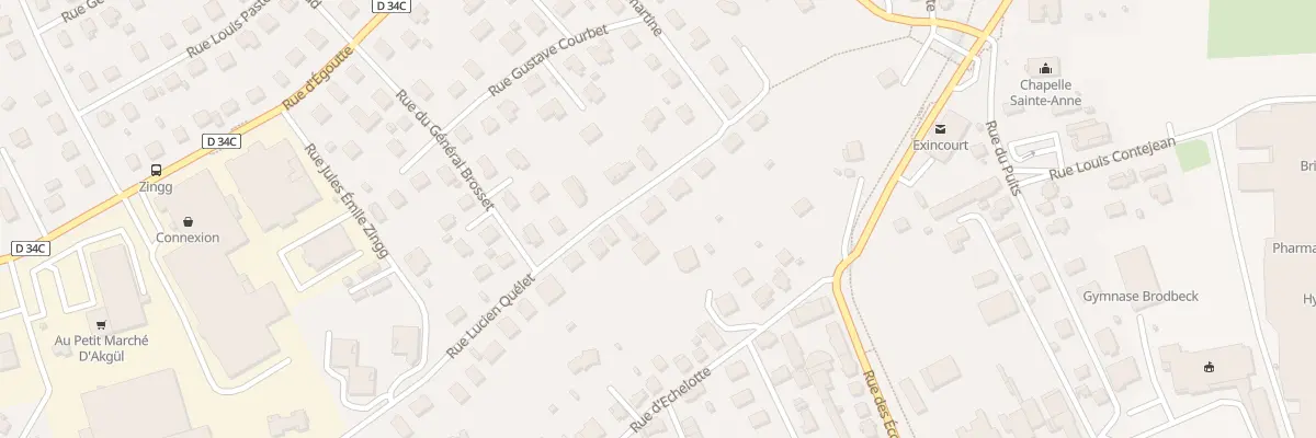 Plan du 11 Rue Lucien Quélet à Exincourt