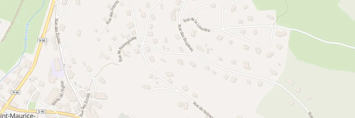 Plan du 12 Rue des Bruyères à Saint-Maurice-sur-Moselle