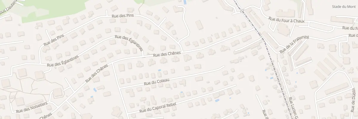 Plan du 25 Rue des Chênes à Essert