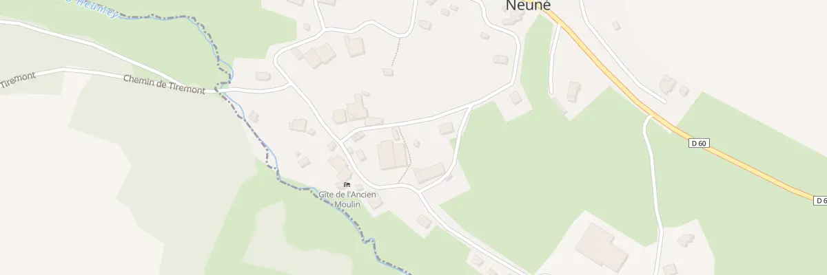 Plan du 9 Neune village à Vienville