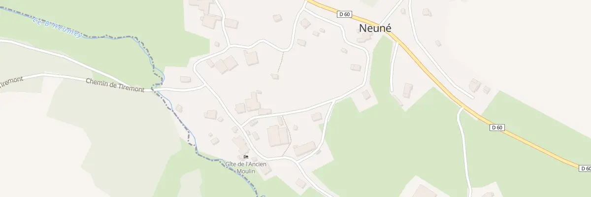 Plan du 14 Neune village à Vienville