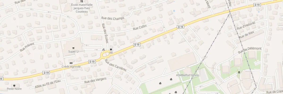 Plan du 91B Rue du Gal de Gaulle à Essert