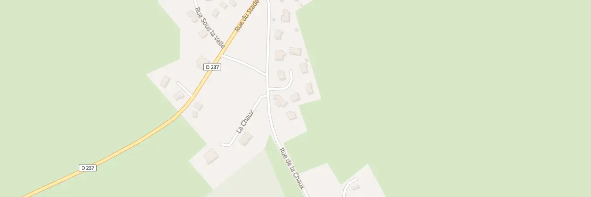 Plan du 4 En Campeney à Cernay-l’Église
