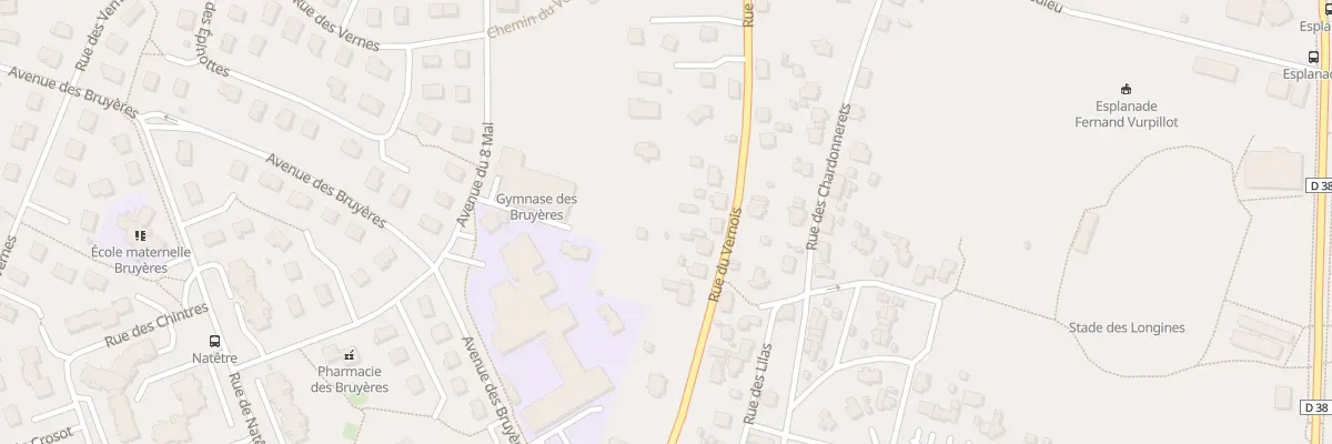 Plan du 98 Rue du Vernois à Valentigney