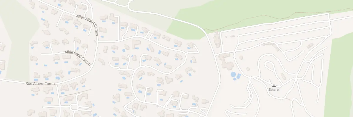 Plan du 970 Rue Albert Camus à Saint-Raphaël