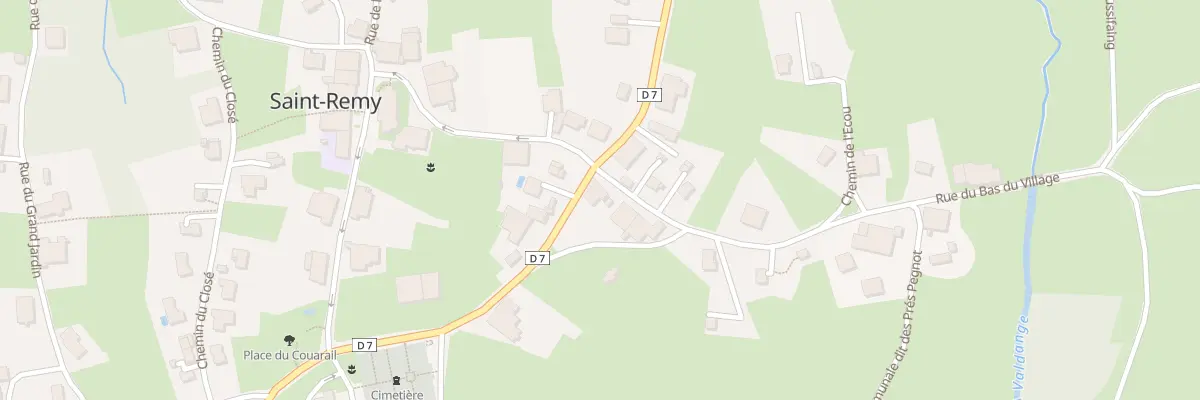 Plan du 14 Rue du Bas du Village à Saint-Remy