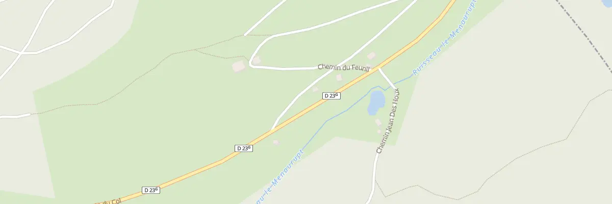 Plan du 37B Rte du Col à Sapois