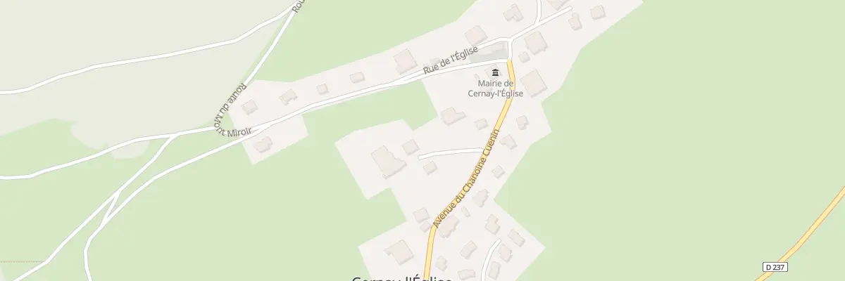 Plan du 2 Rue des Tilleuls à Cernay-l’Église