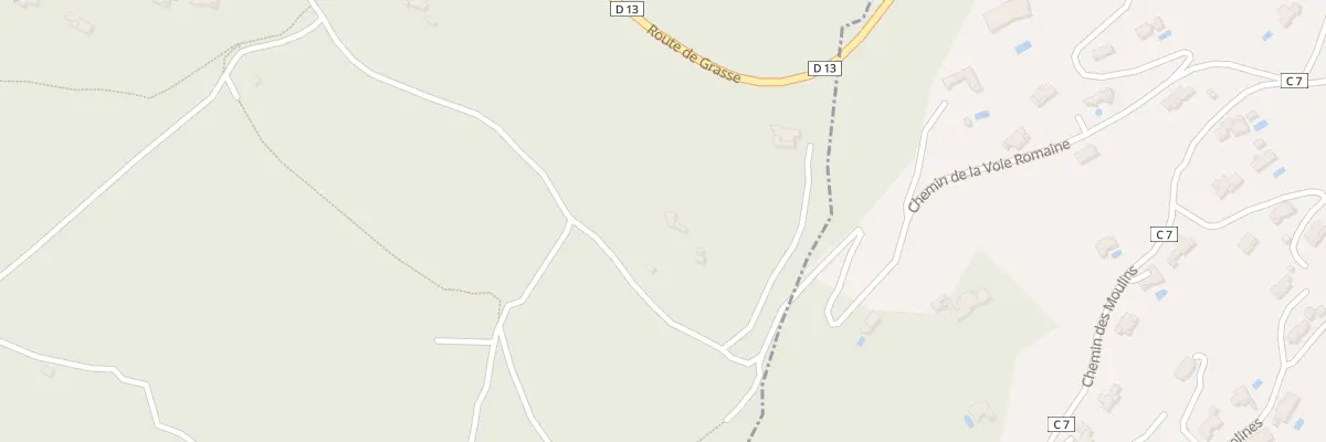 Plan du 849 Che des Lauvières à Saint-Cézaire-sur-Siagne