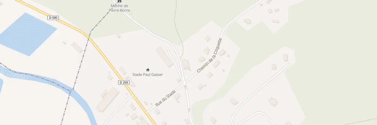 Plan du 20 Rue de Viombois à Raon-l’Étape