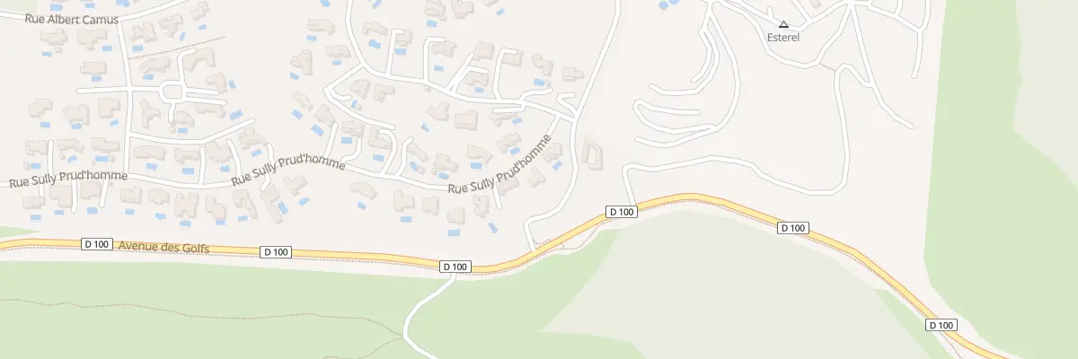 Plan du 954 Rue Sully Prudhomme à Saint-Raphaël