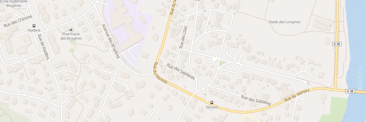 Plan du 64B Rue des Chardonnerets à Valentigney